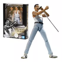Figura Freddie Mercury Live Aid Ver - S.h. Figuarts