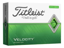 Pelotas Bolas De Golf Titleist Velocity Calidad Verde