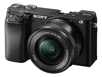 Sony Alpha A6100 Con Lente 16-50mm Oss Camara Mirrorless
