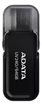 Memoria Usb Adata Uv240 64gb 2.0 Negro