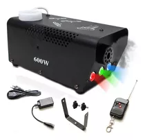 Máquina Fumaça 600w Rgb Sem Fio Controle Iluminação