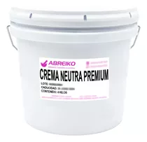Crema Base Premium Neutra Sin Parabenos 4 Kg