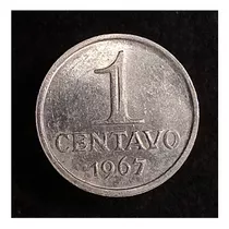 Brasil 1 Centavo 1967 Sc Km 575.1