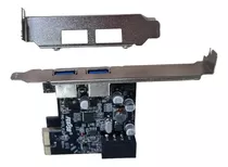 Placa Pci Express Usb 3.0, Feasso, C/ Duas Portas