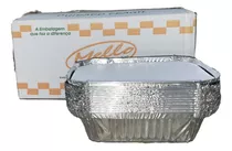 Bandeja Marmita Alumínio Mello M120 C/600 500ml Aluminio