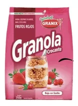 Granola Crocante Cereales Frutos Rojos Bajo En Sodio Granix