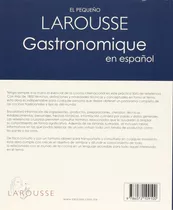 El Pequeño Larousse Gastronomique En Español