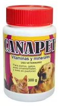 Vitaminas Y Minerales Mascotas Canapet X300g Y A