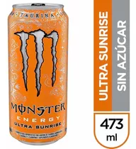 Monster Energy Ultra Sunrise Lata 473ml Sin Azucar + Taurina