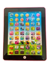 Tablet Educativo Infantil Bilingue Para Criança Aprendendo I Cor Rosa