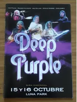 2 Programas Deep Purple En El Luna Park 