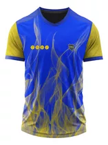 Camiseta Boca Talle Grande  Especial Junior Tela