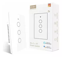 Apagador Inteligente Wifi 3 Botones Compatible Alexa, Google