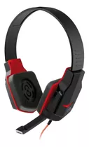 Fone Headset Gamer Microfone P2 Preto/vermelho Multilaser