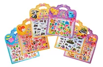 Pack 230 Stickers 3d Infantiles Surtidos