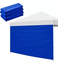 Funda Pared Lateral Para Toldo 3x3 Azul - Impermeable 