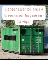 Contenedor 20 Pies En Buenas Condiciones En Chiriquí