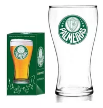 Copo De Cerveja Palmeiras Personalizado Vidro 470ml