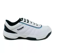 Zapatilla Topper Tie Break Iii Bco/azul Hombre Deporfan 