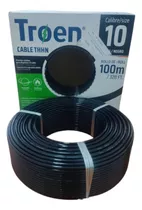 Cable N°10 Thhn, Rollo 100 Metros Cobre 100%