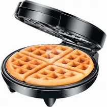 Maquina De Fazer Waffle Elétrica Antiaderente Mondial Linha Pratic Waffle Gw-01 127v