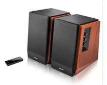 Monitor Áudio Bluetooth R1700bt Edifier 2.0-66w Rms-madeira