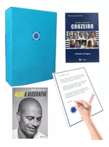 Box De Livros Presente Do Cruzeiro Para Torcedor Cruzeirense Com Ídolos E Carta Personalizada