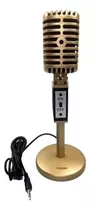 Micrófono Noga Vintage Mic-2030 Pc Color Dorado