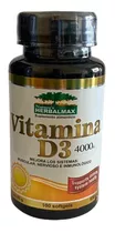Vitamina D3 4000 Iu  100cápsulas Softgels 