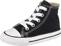 Zapatos Chuck Taylor All Star Hi-top De Converse Kid, Negro,