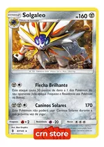Carta Pokémon Lendário Solgaleo Guardiões Ascendentes