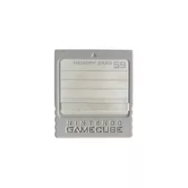 Memory Card Gamecube Original Nintendo 59 Bloques 