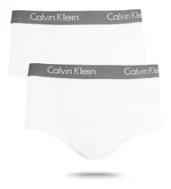 Kit 2 Slip Brancas Cotton Calvin Klein - Mas8510-900
