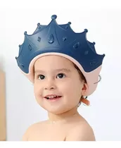 Gorro Visera Sombrero De Baño Ducha Niños Bebés Corona