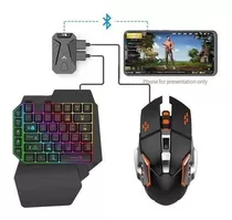 Kit Mouse Y Teclado Gamer Bluetooth Br Gadgets