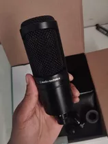 Micrófono Condensador Audio-technica At2020 Color Negro