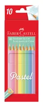 Ecolápiz De Color Pastel Faber-castell X10 Colores