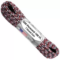Paracord Red Camo Atwood Rope Usa - Crt Ltda