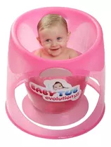 Banheira Infantil Babytub Evolution 0-8m - Rosa Frete Grátis
