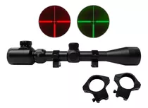 Mira Telescópica 3-9x40 Con Luz Verde Y Roja Rifle Diabolos