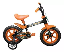 Bicicleta Aro 12 Infantil Track Bikes Arco Iris Po Laranja