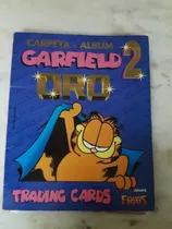 Garfield Oro 2, Cards,tarjetas Con Coleccionador C/faltantes