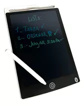 Pizarra Mágica Tablet Escritura Digital Gráfico 8,5 Anotador Color Blanco