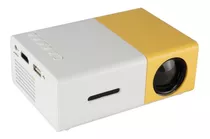 Mini Projetor Portátil Led Hd 600 Lumens Usb-hdmi-sd Amarelo 110-220v