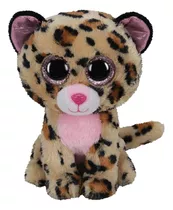 Pelúcia Ty Beanie Boo Oncinha Livvie Com Olhinhos De Glitter