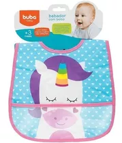 Babero Alimentacion Bebe Impermeable Buba- Mvd Kids