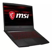 Notebook Gamer Msi Gf65 15.6  144hz I7 8gb 512gb Rtx 3060 Color Negro