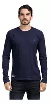 Remera Algodón Bordada Logo Moda Hombre Mistral 15034