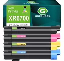 Greenbox Cartucho Tóner 6700 Alto Rendimiento Repuesto Xerox