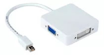 Cable Adaptador 3 En 1 Mini Display Port A Hdmi Dvi Vga